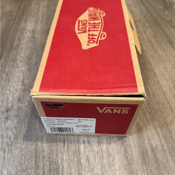 Men’s size US 12 - Vans Authentic Checker Flame - Picture 10 of 10